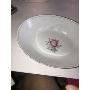 Vintage Imprial Rose Fine China Seeving Bowl